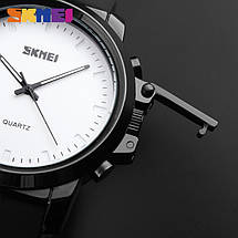 Класичні чоловічі годинники Skmei(Скмей) 1208 Black, фото 2
