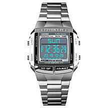 Чоловічі годинники Skmei 1381 Skmei Illuminator silver / black, фото 3