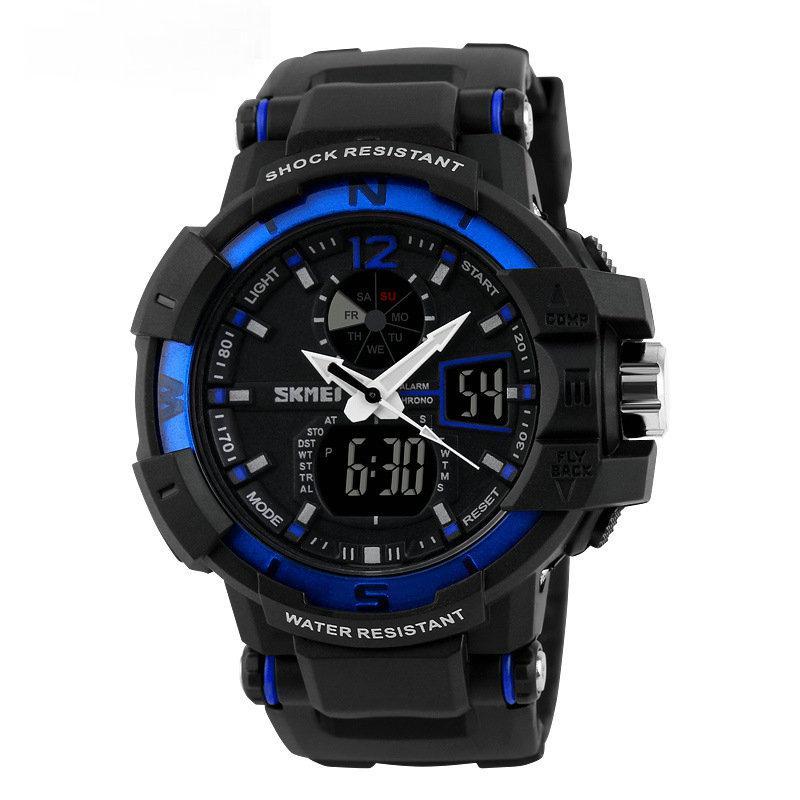 Спортивні чоловічі годинники Skmei (Скмей) 1040 Blue