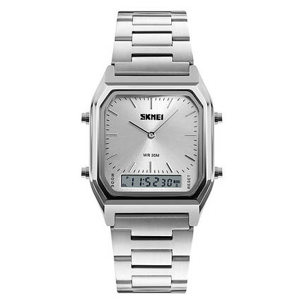 Годинник Skmei (Скмей) Tango silver 1220 Класичний, фото 2