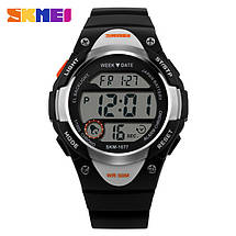 Дитячі годинники ! Skmei 1077 Black, фото 3