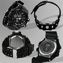 Тактичні чоловічі годинники Skmei(Скмей) 0990 RESIST Black, фото 3