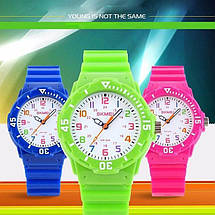 Дитячий годинник Skmei (Скмей) 1043 Green, фото 2