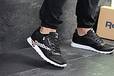 Чоловічі кросівки Reebok,чорно - білі, фото 2