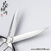 Ножиці для топіарної стрижки Hanakumagawa / Ханакумагава 255 з захистом і лезами 120 мм (Японія), фото 2