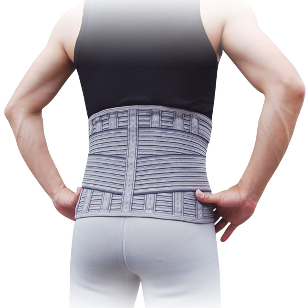 Корсет ортопедичний із шістьма ребрами жорсткості - Ortop WB-605, фото 1