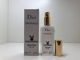 Чоловічий тестер із феромонами Christian Dior Sauvage (Крістіан Діор Саванг), 65 мл