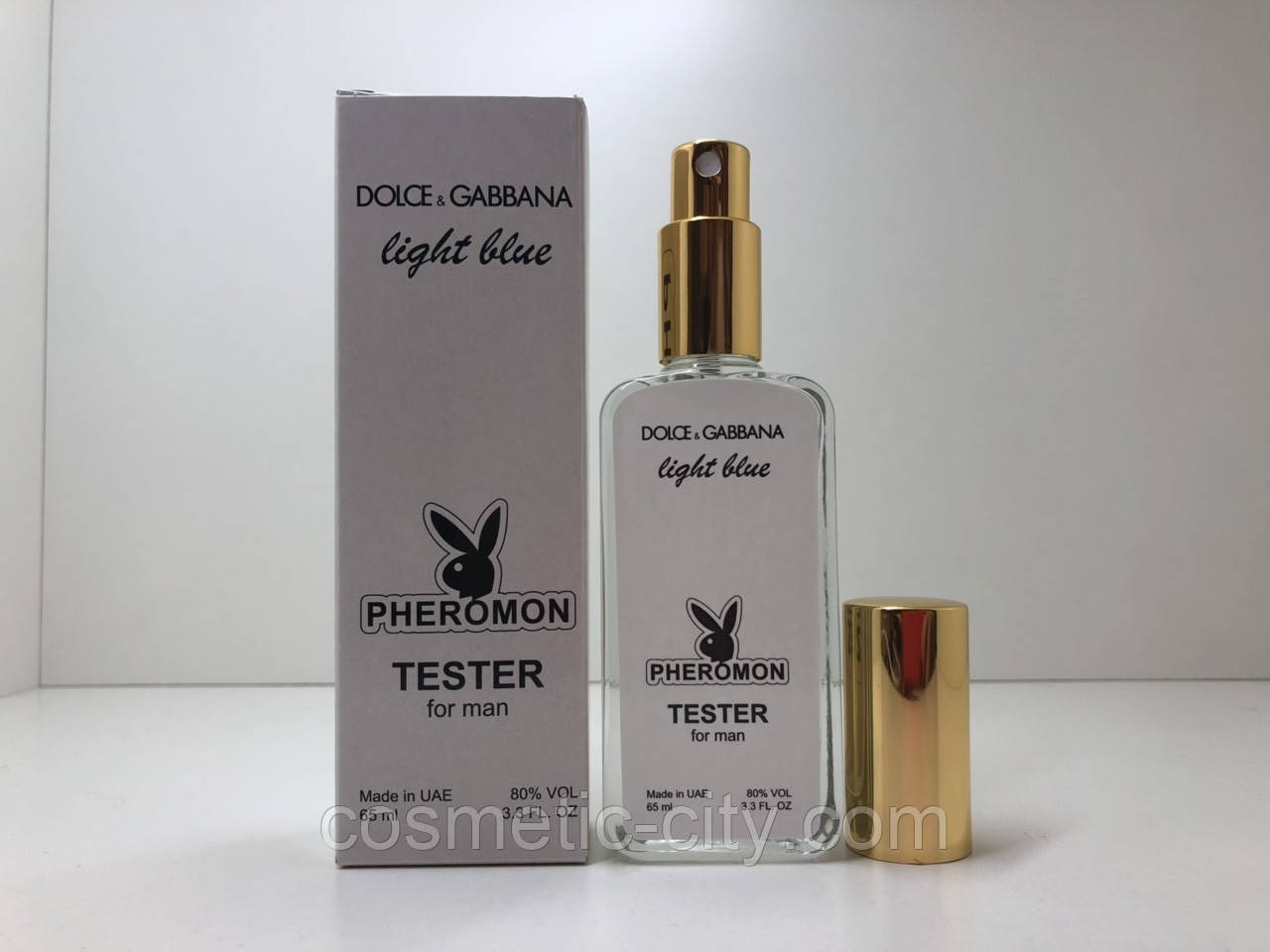 Чоловічий тестер із феромонами Dolce&Gabbana Light Blue pour homme (Дольче та Габбана Лайт Блю), 65 мл, фото 1