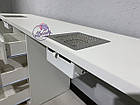 Широкий стіл на два робочих місця з потужними витяжками, фото 3