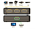Rankman HDMI комутатор 3x1 5x1 HD 4K 60 Гц з ІЧ-пультом для HDTV DVD PS3, фото 6