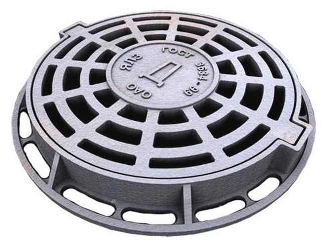 Люк чугунный канализационный - цена, купить в Киеве.