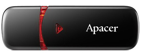 USB Flash 32GB Apacer AH333 black (AP32GAH333B-1), фото 1