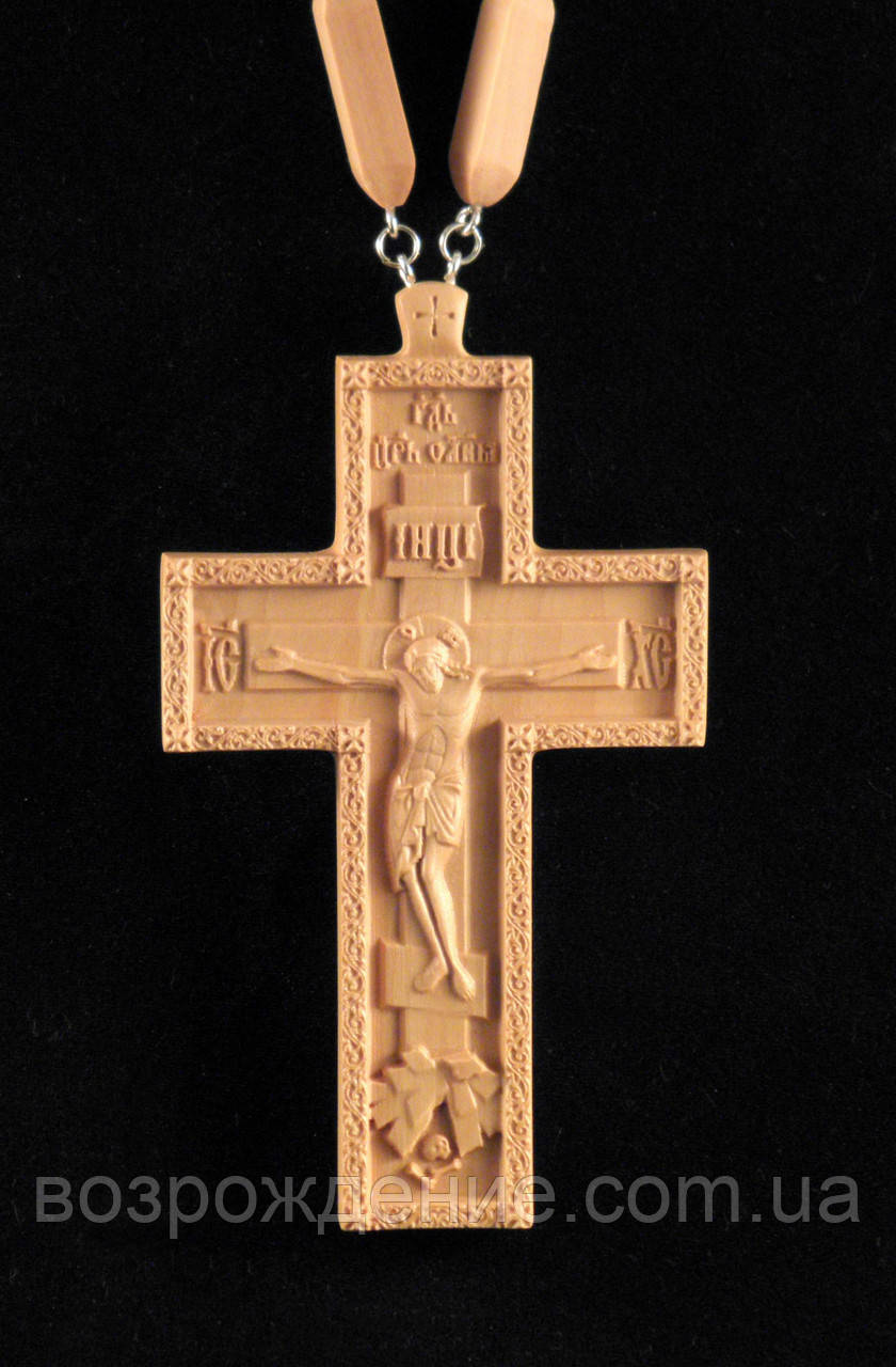 Хрест наперсний протоієрейський No2 (дерев'яний)