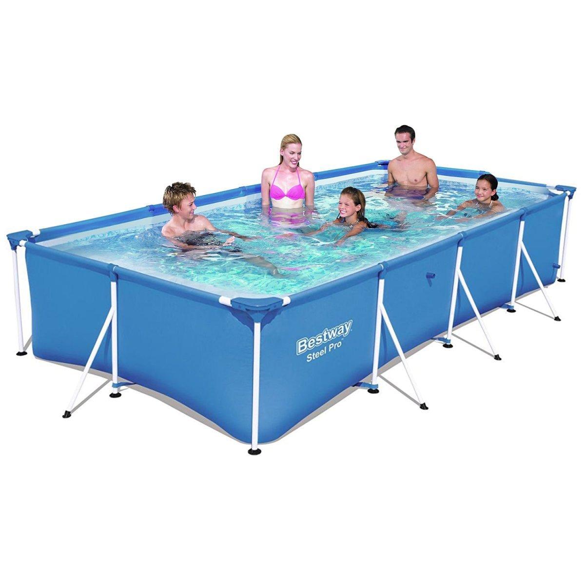 Каркасний басейн Bestway 56405, 400 х 211 х 81 см
