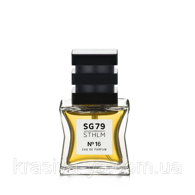 Eau De Parfum Парфумована вода N 16 унісекс SG79 STHLM, 15 мл