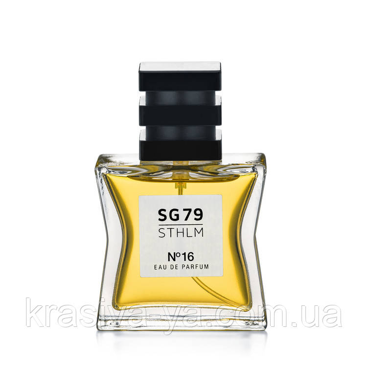 Eau De Parfum Парфумована вода N 16 унісекс SG79 STHLM, 30 мл