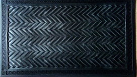 Придверний килимок гума "Ялинка" 45х75 см