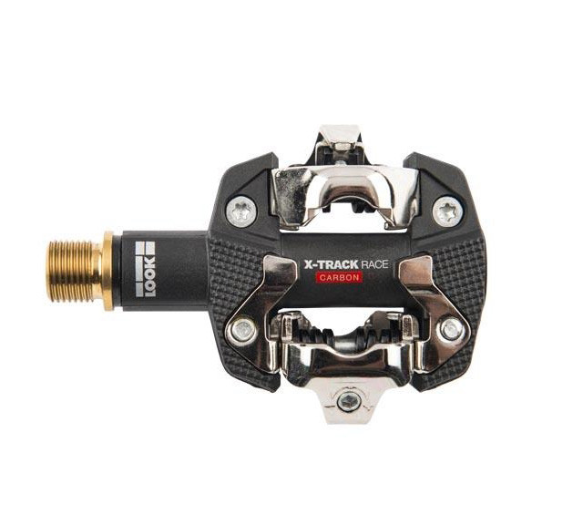 Педалі Look X-TRACK RACE CARBON TI карбон, вісь chromoly 9/16", чорна