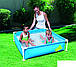 Каркасний басейн Bestway 56217, 122 х 122 х 30.5 см, блакитний, фото 5