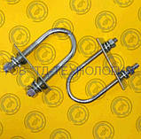 Хомут форма U DIN 3570 М4х65хФ26, фото 2