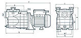 Насос для басейну Sprut FCP 750, фото 4