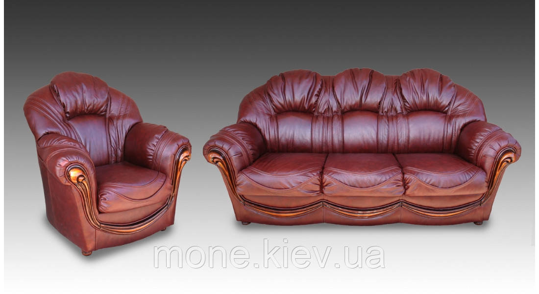 Комплект мягкой мебели для гостиной "Мальта", диван и два кресла (В НАЛИЧИИ), в Киеве - фото 6 - id-p652004980