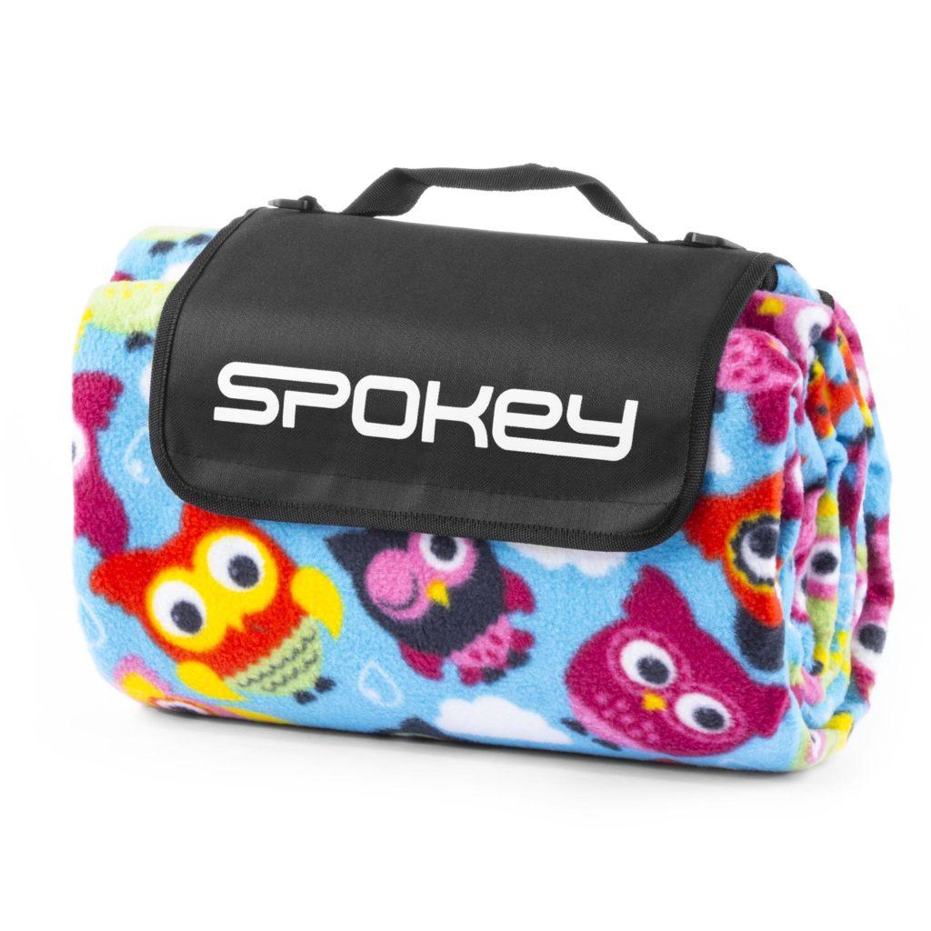 Килимок для пікніка та пляжу водонепроникний Spokey Owl 835240 180x210, покривало для пікніка