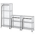 Стелаж з чохлом HYLLIS 180x27x74-140 см IKEA 392.917.48, фото 3