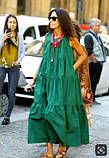 Довге пляжне плаття з льону в підлогу. Колір в асортименті, р-р 42-74+ плюс, фото 2