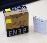 Dilux Nikon EN-EL8 3.7V 730mah Li-ion акумуляторна батарея до фотокамери