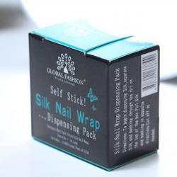Шовк для ремонту нігтів silk nail wrap Global Feshion