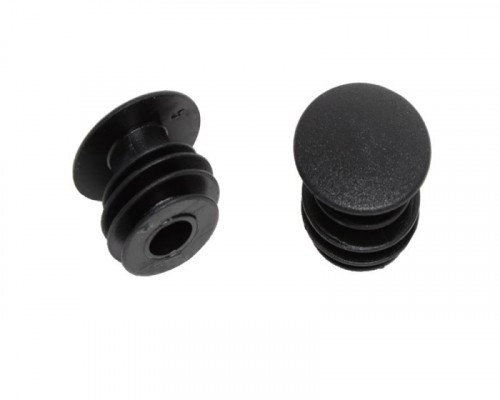 Заглушки в кермо, пара, пластикові, чорний (CC035), фото 1