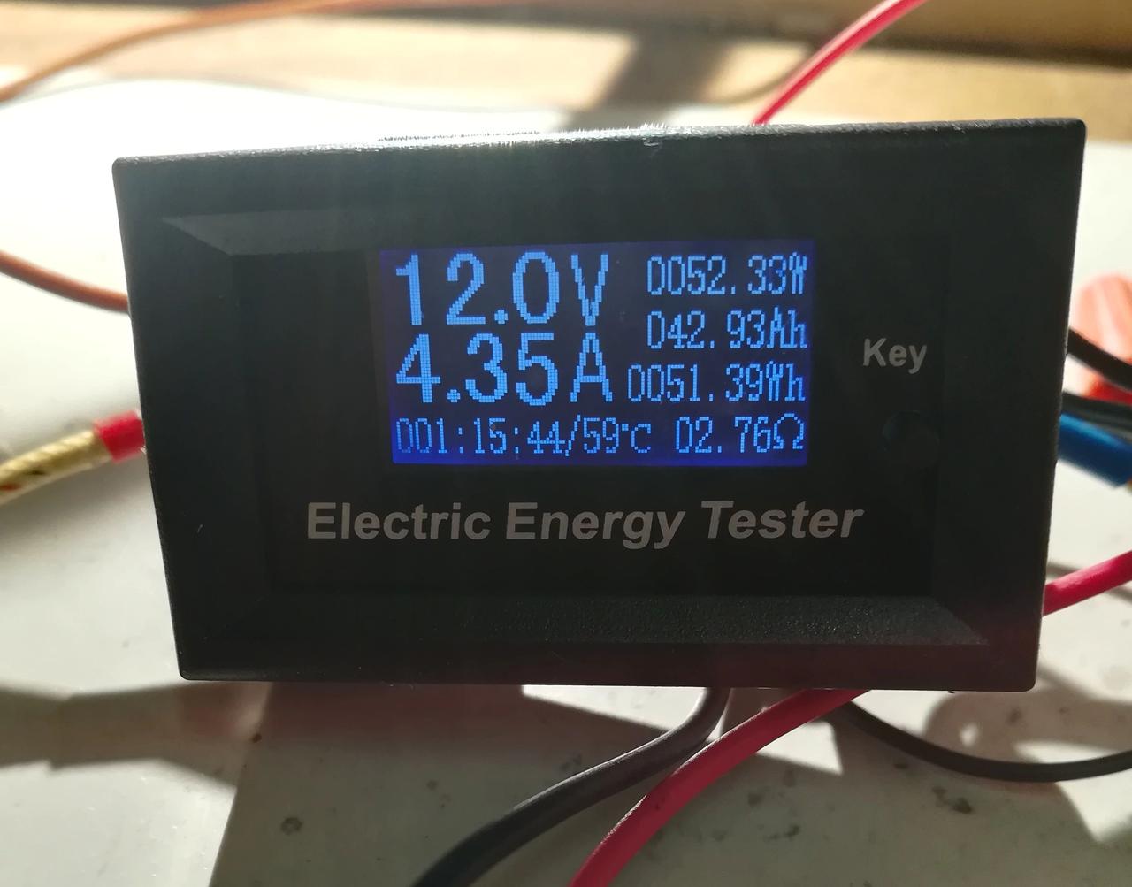 8 в 1 120V 20A 2.4 KW DC 4-30V Цифровий ватметр, вольтметр, амперметр, таймер, вимірювач ємності, термометр