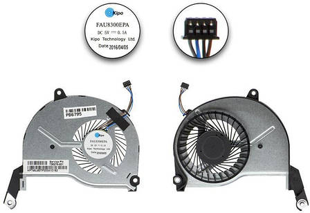 Оригінальний вентилятор (кулер, FAN) для ноутбука HP Pavilion 15-N - 736218-001, фото 3