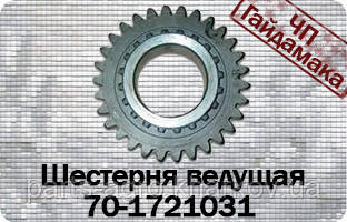 70-1721031 Шестерня тягова знижувального редуктора z = 20/30 кп мтз