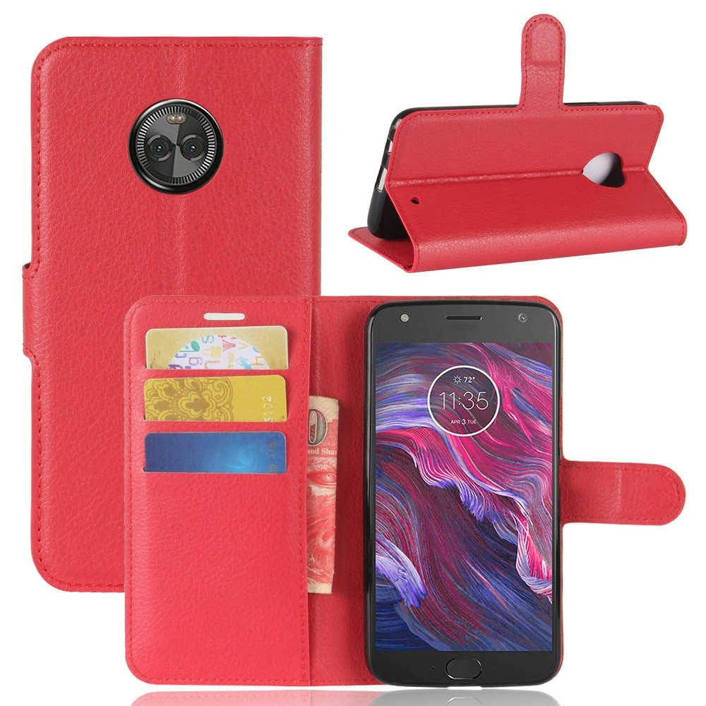 Чохол-книжка Litchie Wallet для Motorola Moto X4 XT1900 Червоний