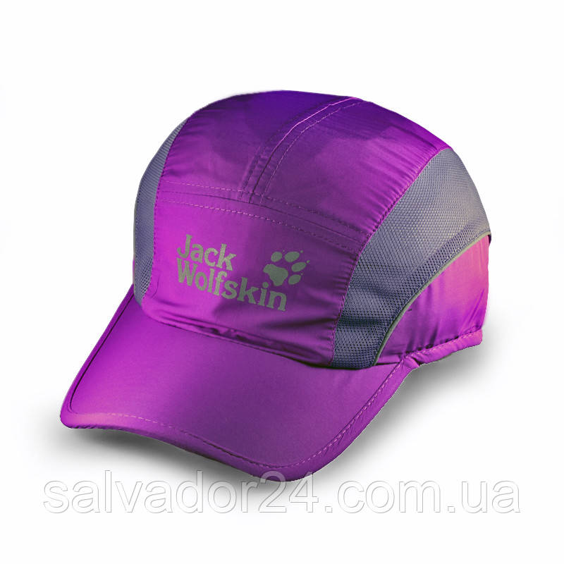 Бейсболка Jack Wolfskin Sport, вологовідштовхувальна бузкова кепка