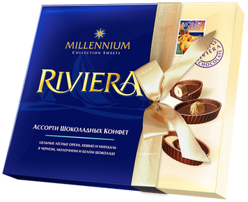 Цукерки Millenium Riviera 250 g x 12 шт.