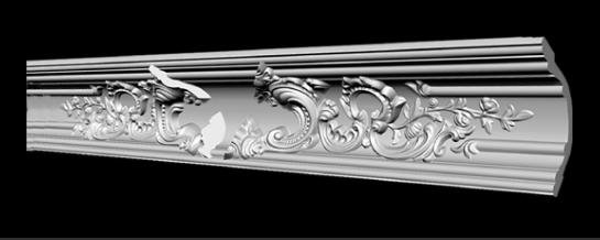 Стельовий плінтус ( кут) 2 м GP-20С 105х109x2000mm (+ GP20 +GP21)