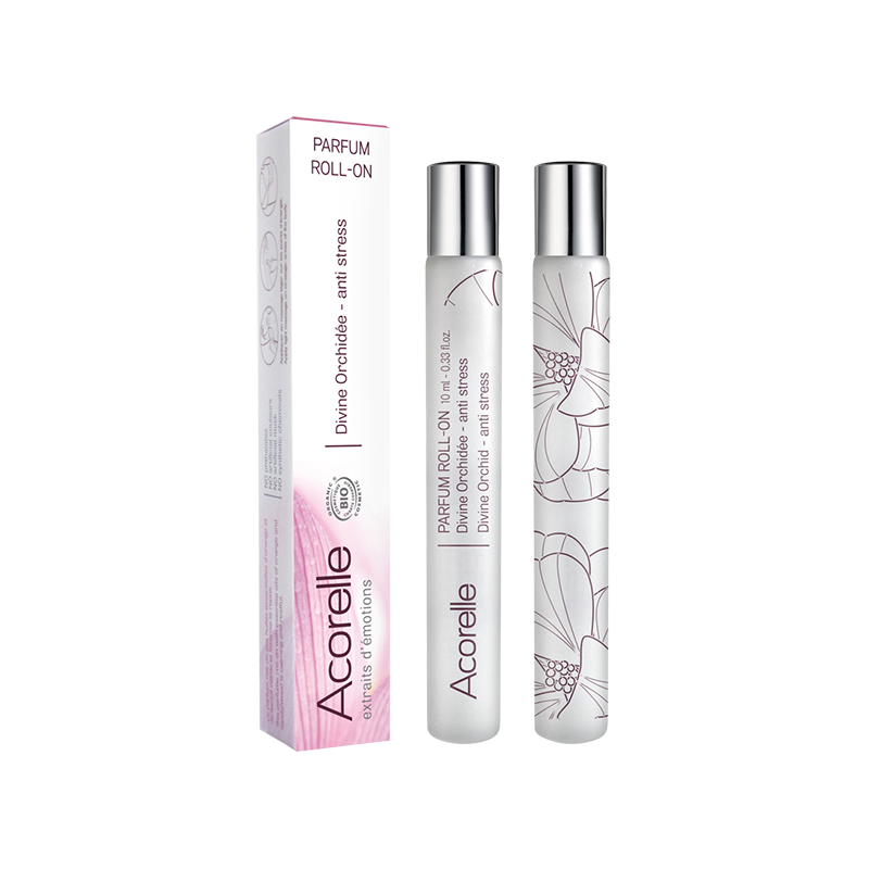 Органічна парфумована вода з роликовим аплікатором Acorelle Divine Orchid ,10 мл