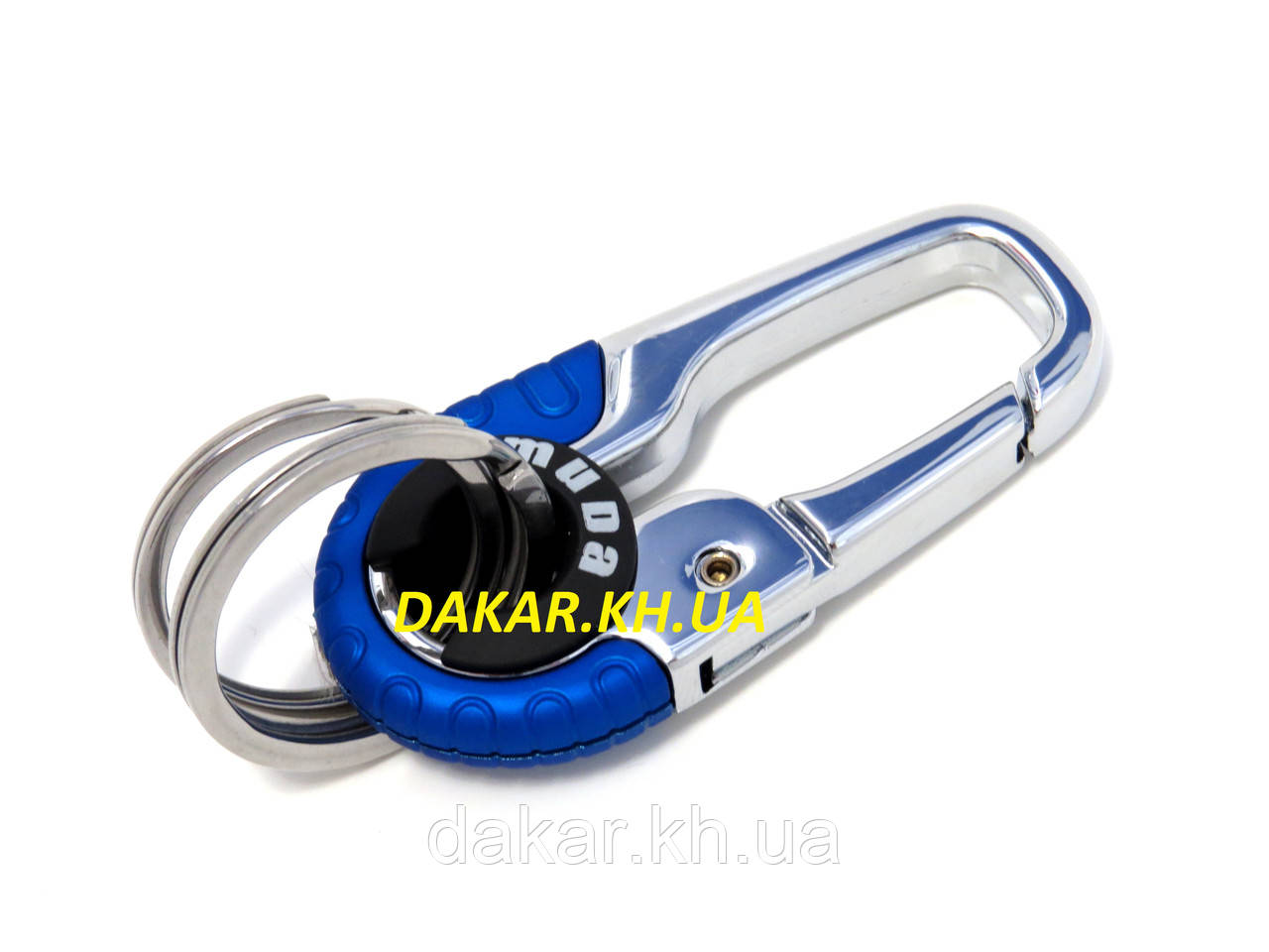 3755 blue брелок карабін для ключів