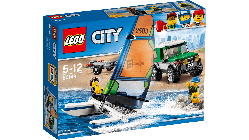Lego City Позашляховик з причепом для катамарана 60149