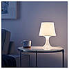 Настільна лампа IKEA LAMPAN 29 см біла 200.469.88, фото 2