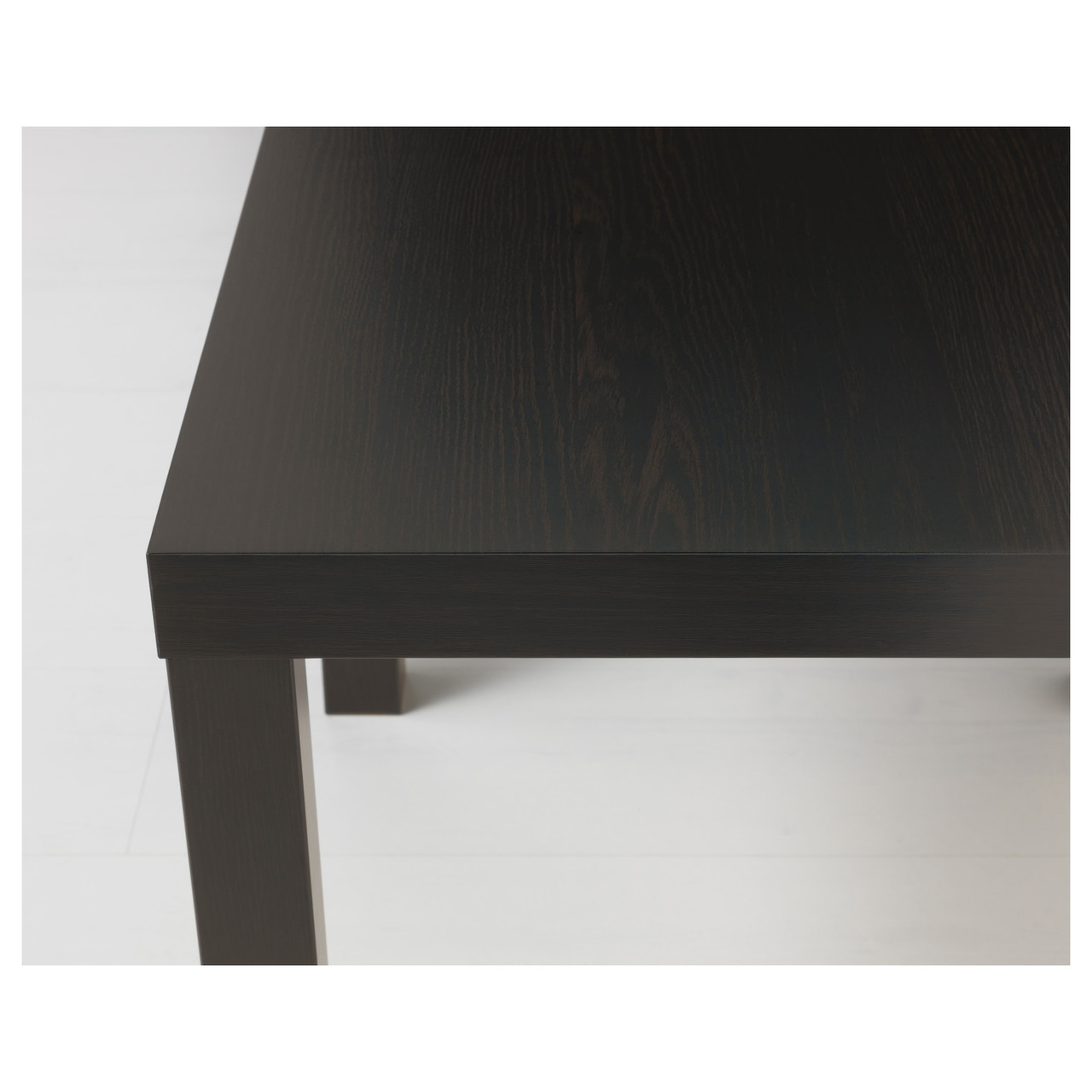 Журнальный стол IKEA LACK 55x55 см черно-коричневый 801.042.68 - фото 3 - id-p930348995