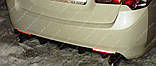 Накладка на задній бампер Хонда Акорд 8 (дифузор Honda Accord 8), фото 2