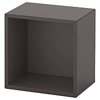 Полка настенная IKEA EKET 35x25x35 см темно-серая 392.858.27