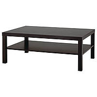 Журнальный столик IKEA LACK черно-коричневый 001.042.91