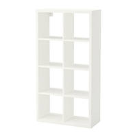 Стеллаж, белый, 69x132 см IKEA FLYSTA 303.772.42