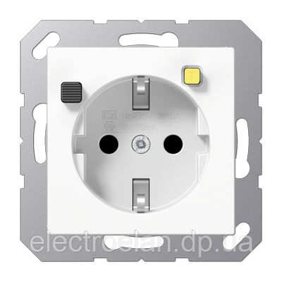 SCHUKO®-розетка (УЗО) 16 A / 250 B ~ A5520.30WW