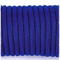 Paracord Type III 550 4 мм  259 кг blue #001 10 метрів